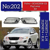 Fog Lamp Set Left 31290873 Right 31290874 Compatible With VOLVO XC60 II (246) Tag No.202