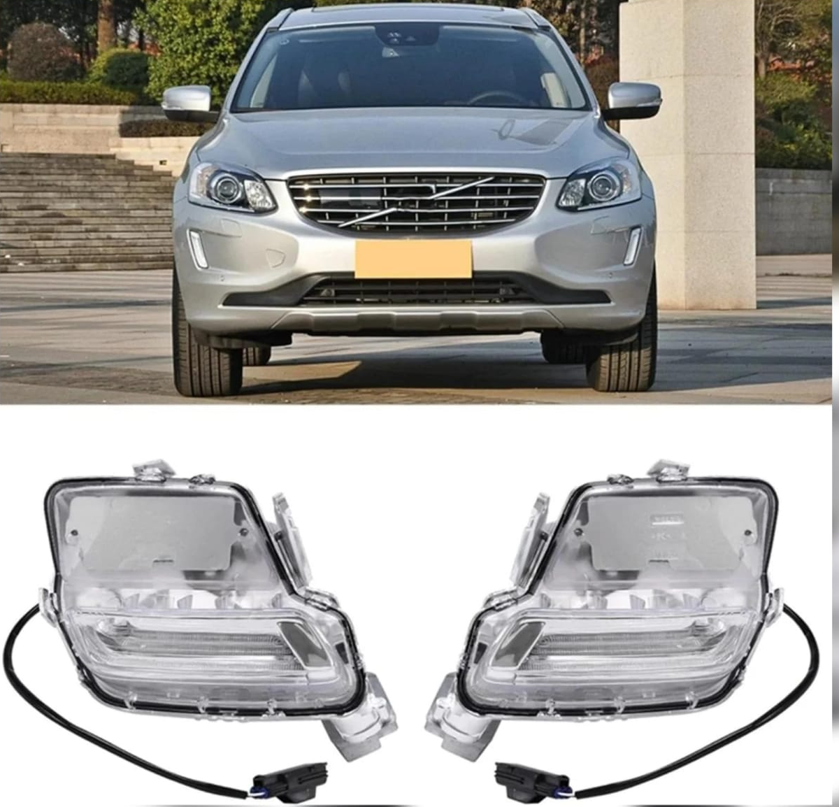 Fog Lamp Right 31364331F 31364331  Left 31364330F 31364330 Compatible With Volvo XC60 (2014-2018) Tag No:203