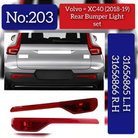 Rear Bumper Reflector Left 31656865 & Right 31656866 Compatible With VOLVO XC40 NO:203