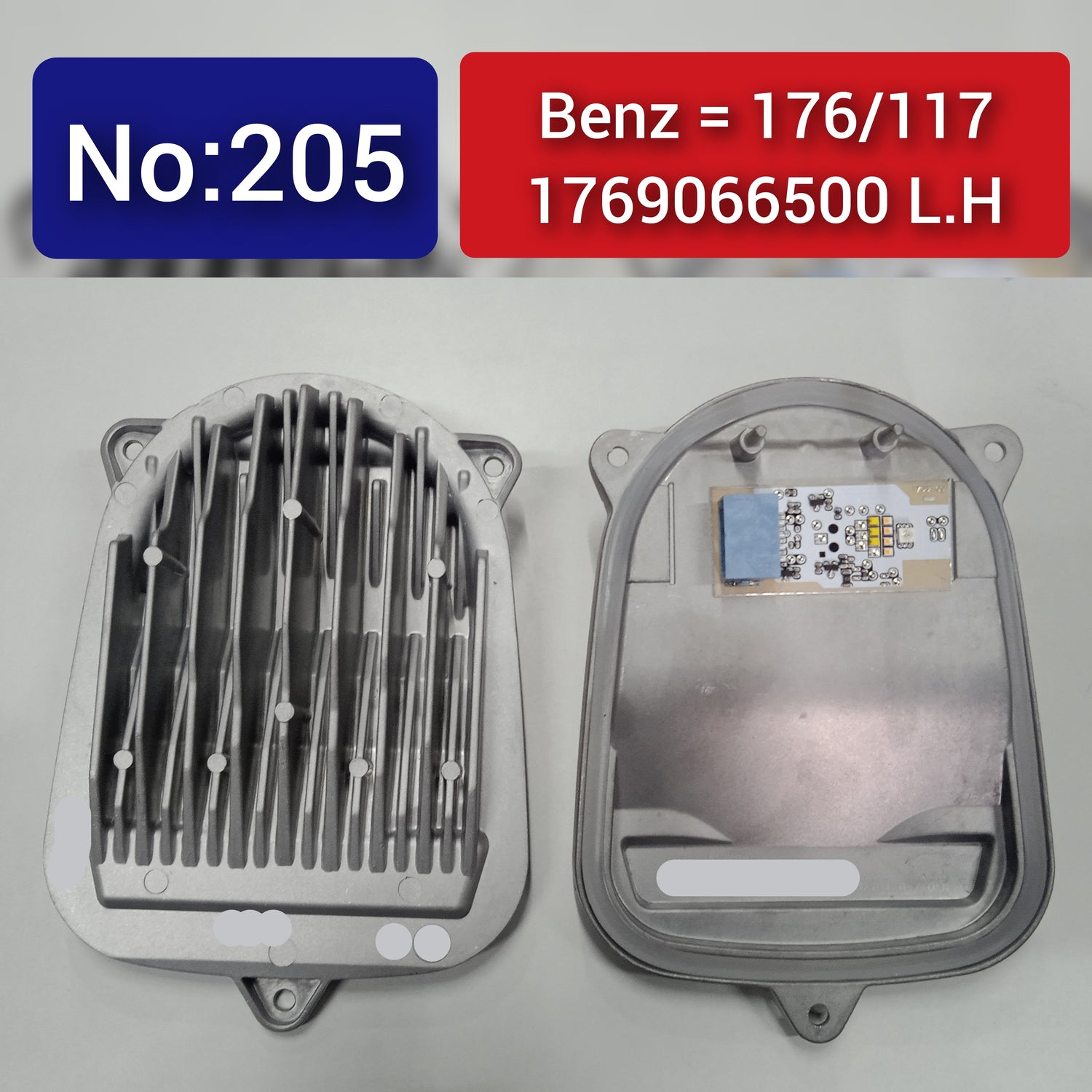 Left LED Headlight Ballast DRL Control Unit 1769066500 Compatible With MERCEDES-BENZ A-CLASS W176 & CLA Coupe C117 Tag-BL-205
