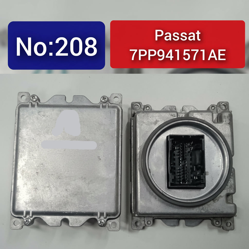 LED Headlight Control Module 7PP941571AE Compatible With AUDI A8 D5 (4N2, 4N8, 4NC, 4NL) | A8 / S8 | A8L & SKODA KODIAQ I (NS6, NS7, NV7)  & VW POLO V (6R1, 6C1) Tag-BL-208