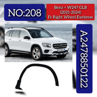 Front Wheel Arch ( EYEBROW )2478850122 A2478850122 Compatible With Mercedes-Benz W247 (2021-2024) Tag No.208