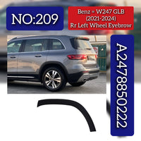 Rear Wheel Arch ( EYEBROW ) 2478850222 A2478850222 Compatible With Mercedes-Benz W247 (2021-2024) Tag No.209