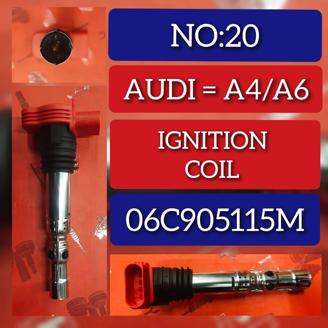 Ignition Coil 06C905115M 06C905115F 06C905115G Compatible With AUDI