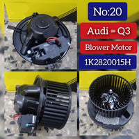 AC Heater Blower Motor 1K2820015G 1K2820015H Compatible with AUDI Q3 (8UB, 8UG) & TT (8J3) & SKODA OCTAVIA II (1Z3) | LAURA & SUPERB II (3T4) & YETI (5L) & VW BEETLE (5C1, 5C2) Tag-BM-20