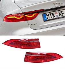 Complete Tail Light Assy Left T2H22639 & Right T2H22637 Compatible With Jaguar XF Orange Shade (2016-2019) Tag No.20