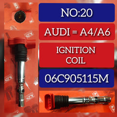 Ignition Coil 06C905115M 06C905115F 06C905115G Compatible With AUDI