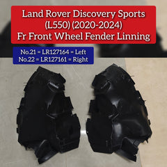 Front Right Fender Liner LR127161 Compatible With LA1ND ROVER DISCOVERY SPORT (L550) (2020-2024) Tag No.22
