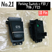 Parking Black Switch 11 Pin PowerWindow Switch  F10/F06/F25/F12/F13 61319385029  61319355233 61319349037 61319349035 61319318730 Compatible with BMW 5 Series F10 & X3 F25 Tag-SW-21