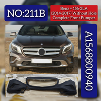 Complete Front Bumper Without Hole A1568800940 1568800940 Compatible With MERCEDES-BENZ GLA-CLASS (X156) (2014-2017) Tag No.211B