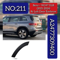 Rear Wheel Arch( EYEBROW ) 2477309400 A2477309400 Compatible With Mercedes-Benz W247 (2021-2024) Tag No.211