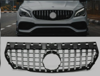 GTR Silver Chrome Show Grill Mercedes Benz = 117 CLA (2013-2019) Tag 131