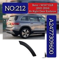 Rear Wheel Arch ( EYEBROW ) 2477309600 A2477309600 Compatible With Mercedes - Benz W247 (2021-2024) Tag No.212