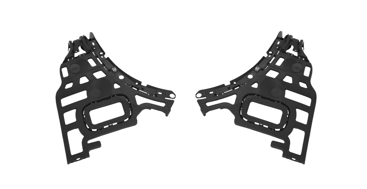 Rear Bumper Bracket Set Left 95850537750 & Right 95850537850 Compatible With Porsche Cayenne (2015-2017) Tag No.212