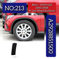Front Wheel Arch ( Eyebrow )  2928851500 Compatible With Mercedes Benz W292 (2015-2018) Tag No.213