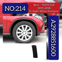 Front Wheel Arch ( EYEBROW ) 2928851600 Compatible With Mercedes Benz W292 (2015-2018) Tag No.214