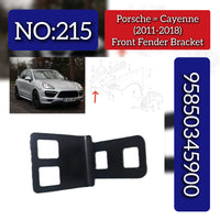 Front Fender Bracket 95850345900 GRV Compatible With Porsche Cayenne (2011-2018) Tag No.215