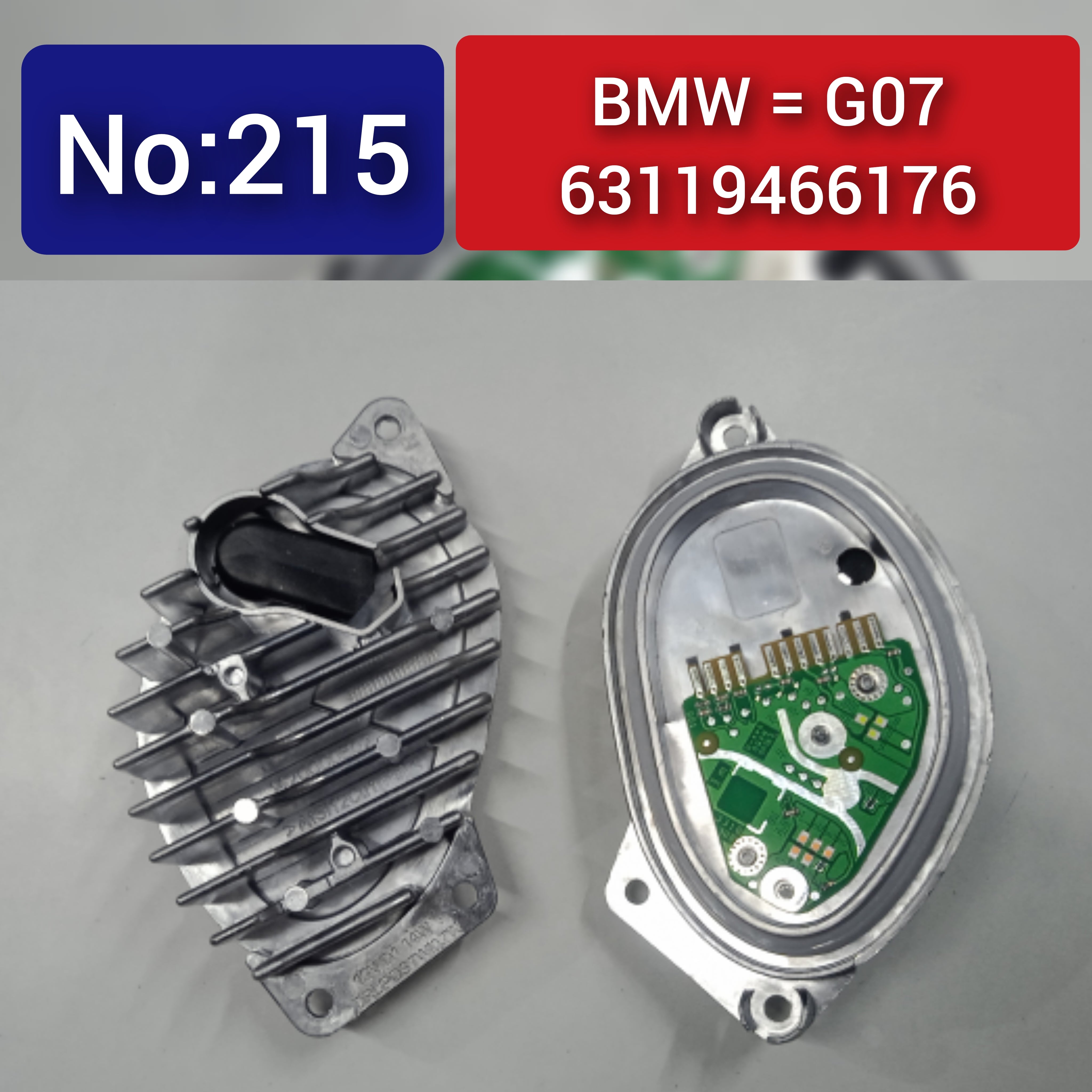 Right LED Headlight DRL Turn Signal Light Module 63119466176 Compatible With BMW X7 G07 Tag-BL-215