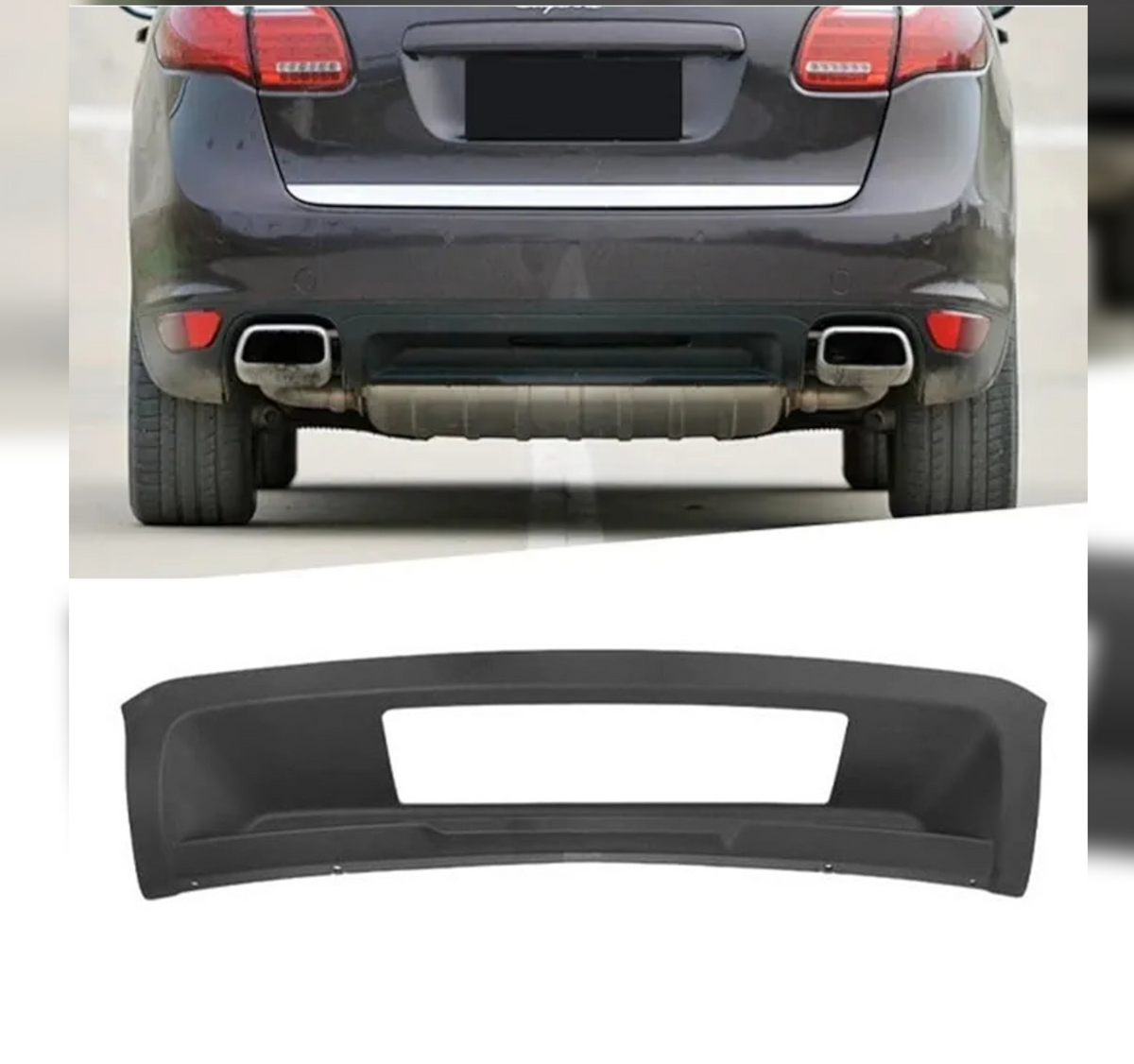Rear Bumper Spoiler 95850583400 Compatible With Porsche Cayenne (2011-2014) Tag No.216