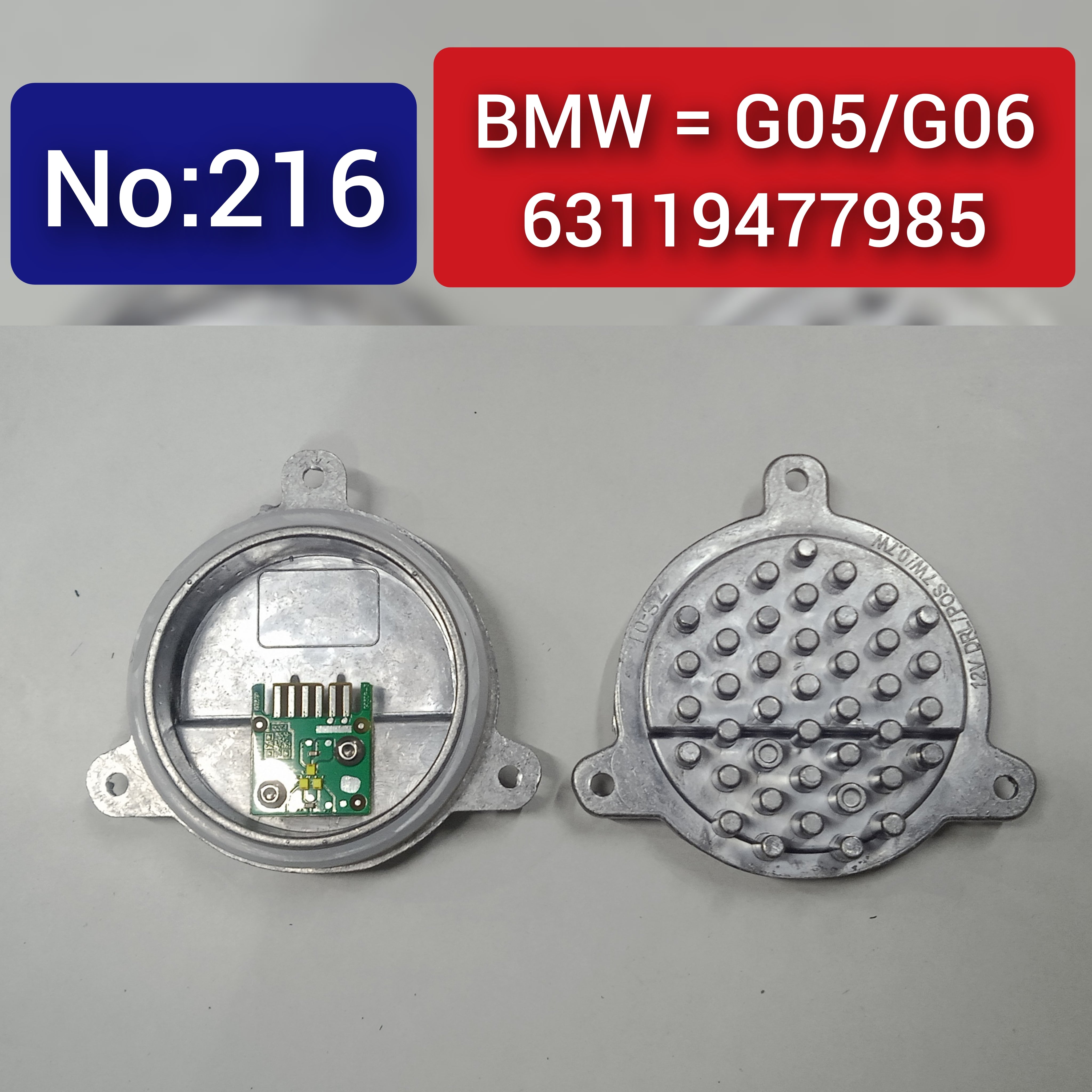 LED Turn Signal light Module 63119477985 Compatible With BMW X5 (G05, F95) & X5 Van (G05) & X6 (G06, F96) Tag-BL-216