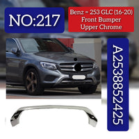 Front Bumper Face Bar Trim Molding Step Pad  2538852425 Compatible With MERCEDES-BENZ GLC (X253) Tag No.217