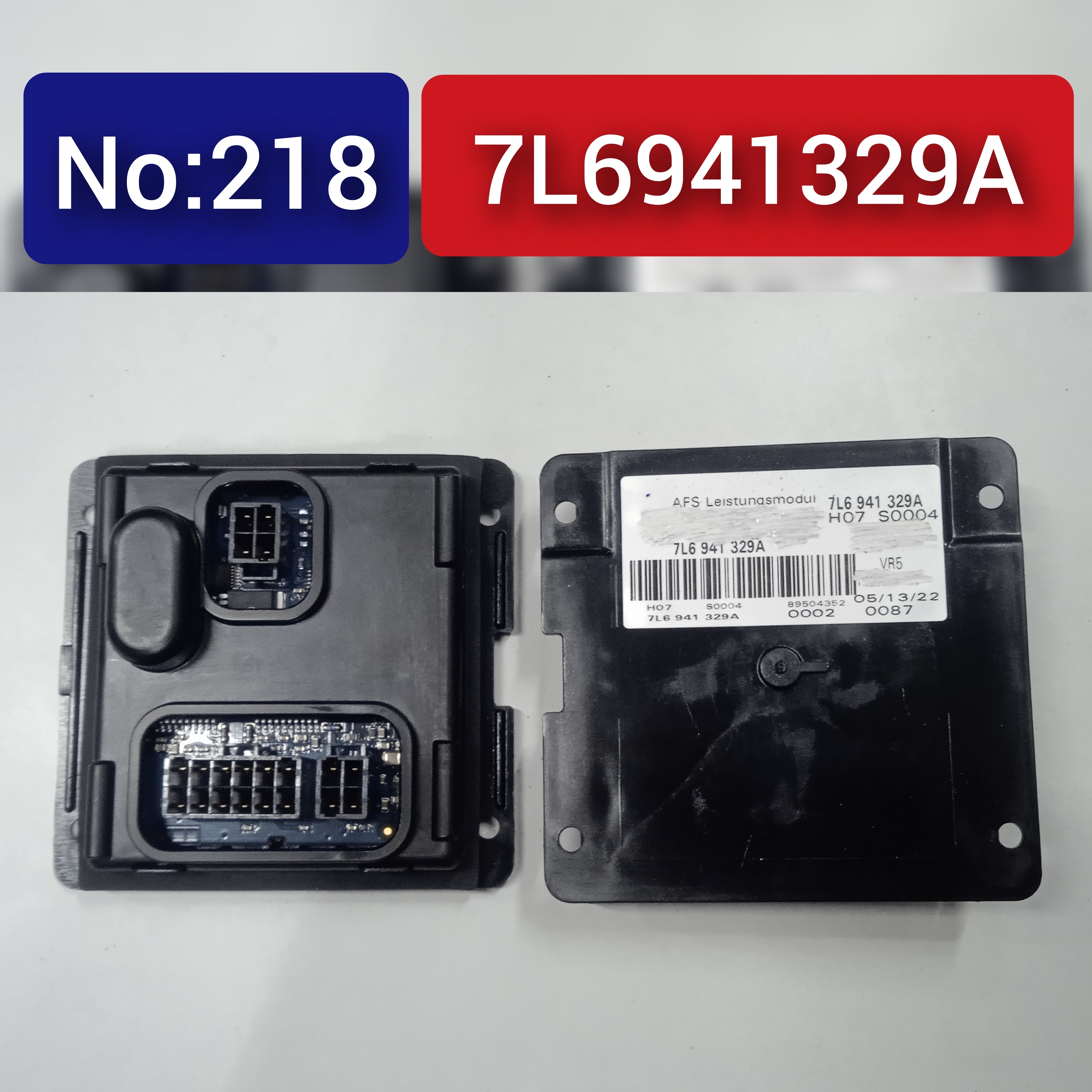 Headlight Ballast Control Light Module 7L6941329A 7L6941329C Compatible With  AUDI A5 Q5  & SKODA SUPERB II (3T4) YETI (5L) & VW PASSAT B6 (3C2) | PASSAT / Magotan Tag-BL-218