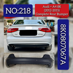 Rear Upper (W/O Hole) Complete 8K5807067A Compatible With AUDI A4 B8 (8K2) | A4 / S4 Tag No.218