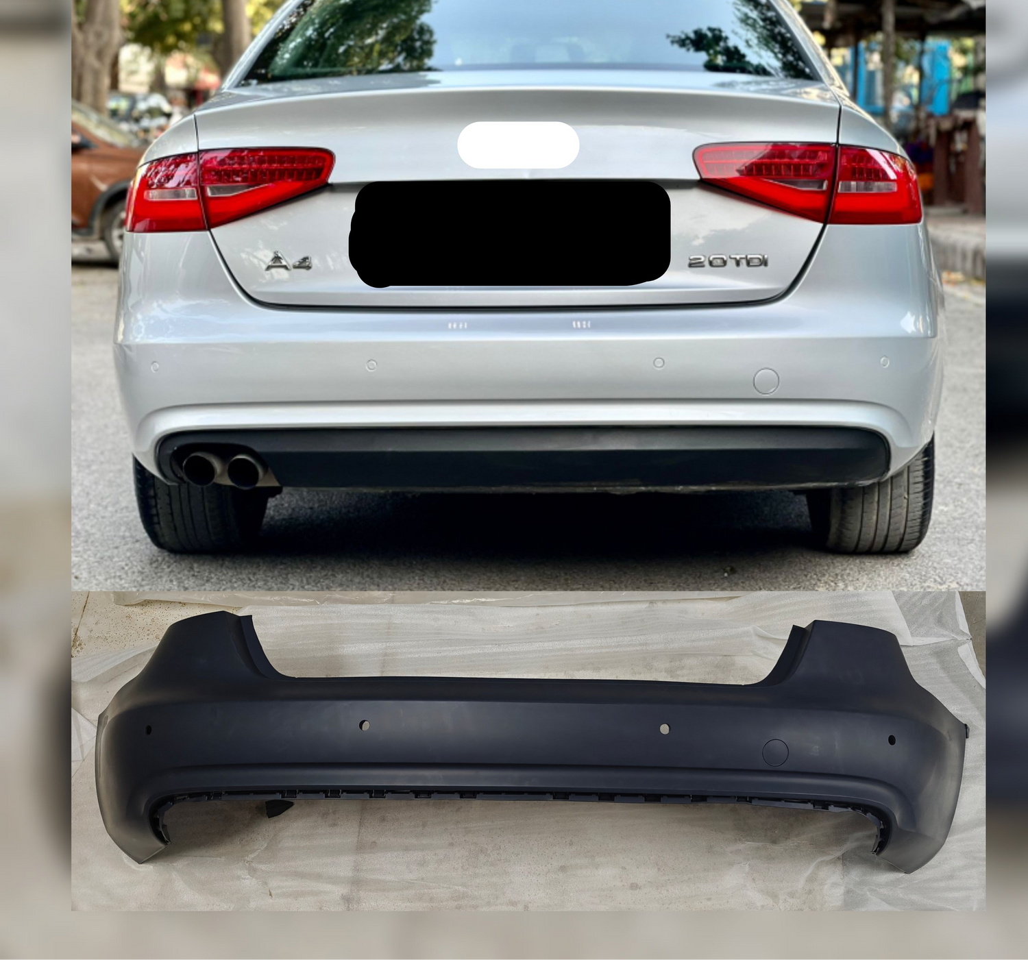 Rear Upper (W/O Hole) Complete 8K5807067A Compatible With AUDI A4 B8 (8K2) | A4 / S4 Tag No.218