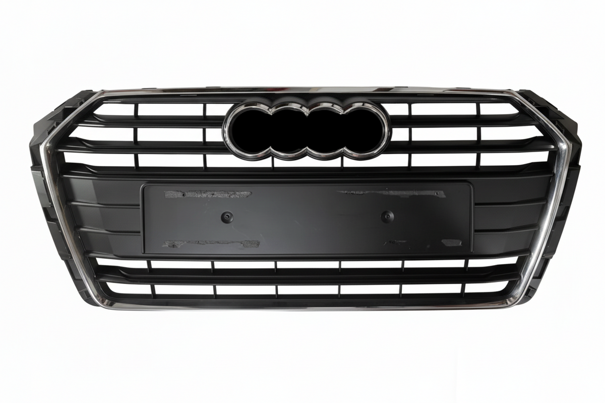 Show Grill  Compatible With Audi A4 B9(2017-19) Matt Black  Tag 21
