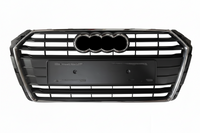 Show Grill  Compatible With Audi A4 B9(2017-19) Matt Black  Tag 21