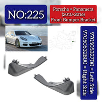 Front Bumper Bracket Set Right 97050532800 & Left 97050532700 Compatible With Porsche Panamera (2014-2017) Tag No.225