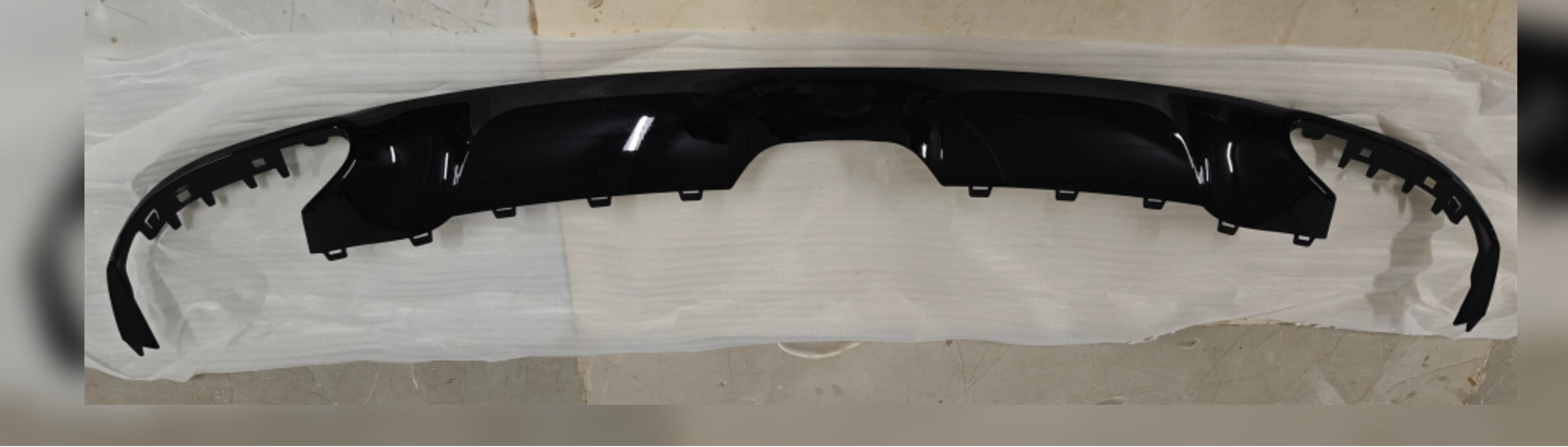 Rear Bumper Chrome (Black) A2928840300 Compatible With Mercedes Benz 292 AMG GLE (2016-2020) Tag No.226