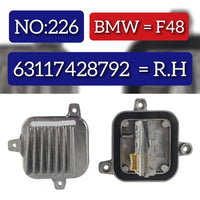 LED Headlight Daytime Running Light Module 63117428792 Compatible With BMW X1 F48 Tag No.226