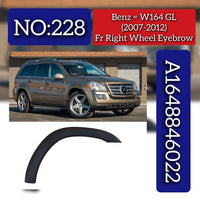 Front Wheel Arch AMG ( EYEBROW ) 1648846022 Compatible With Mercedes Benz GL W164