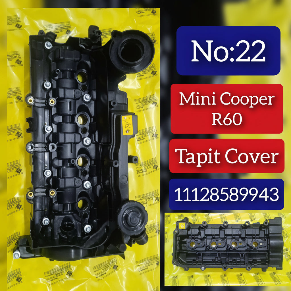 Tappet Cover 11128589943 11127823180 11128576293 Compatible With Mini Cooper R60 Tag No.22
