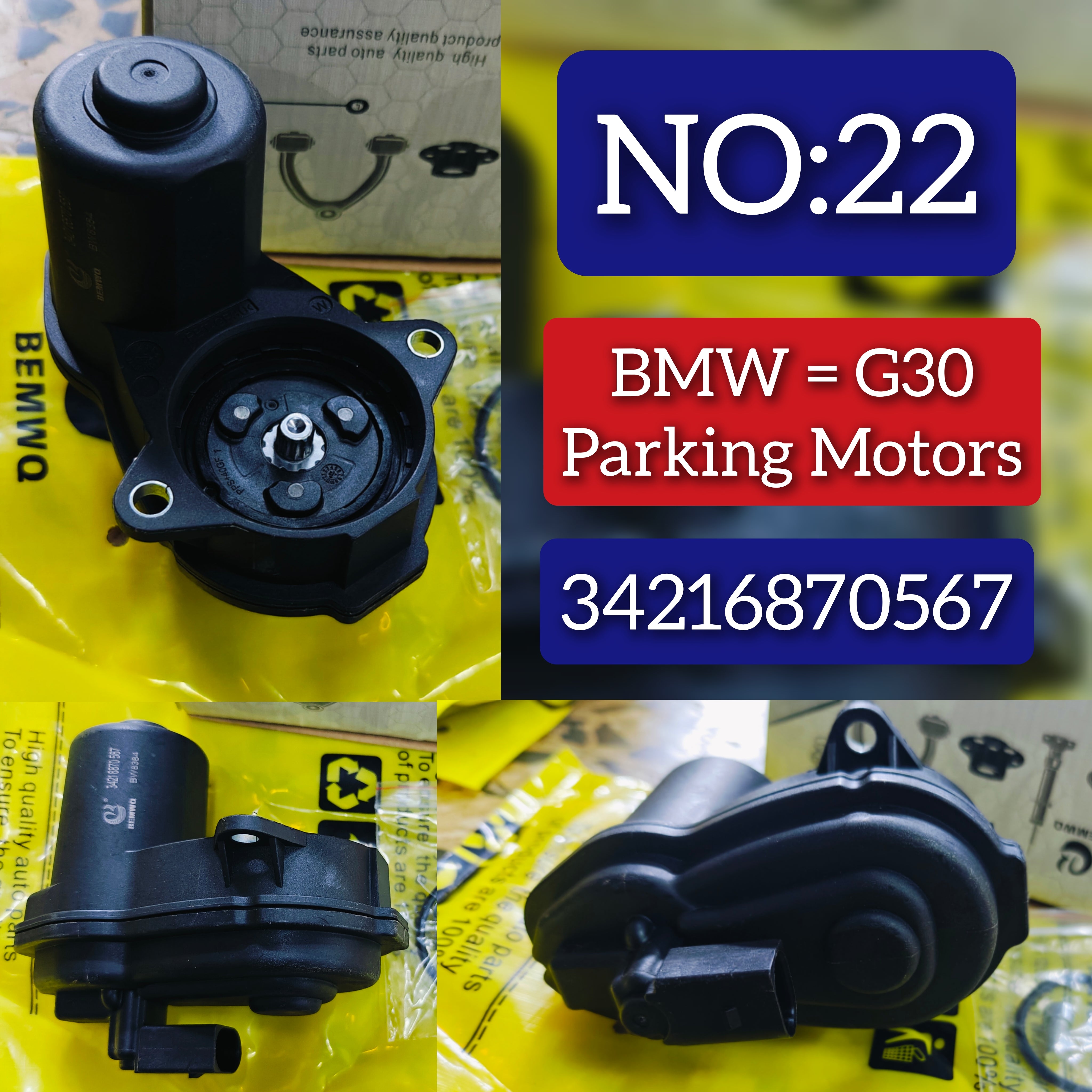 Electric Drive Motor Engine Brake Caliper 34216870567 6870567 Compatible With BMW 5 (G30, F90) Tag:22