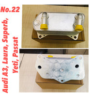 Oil Cooler 02E409061B 02E409061D 02E409061E For AUDI TT 8J3 Tag-O-22