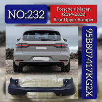 Rear Upper Bumper 95B807417KG2X Compatible With Porsche Macan (2014-2021) Tag No.232