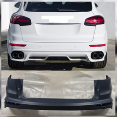Rear Upper Bumper 95850541760G2X Compatible With Porsche Cayenne (2015-2017) Tag No.233
