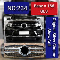 Original AMG Black Show Grill Compatible With  Mercedes  Benz GLS-Class W166  Teg 234