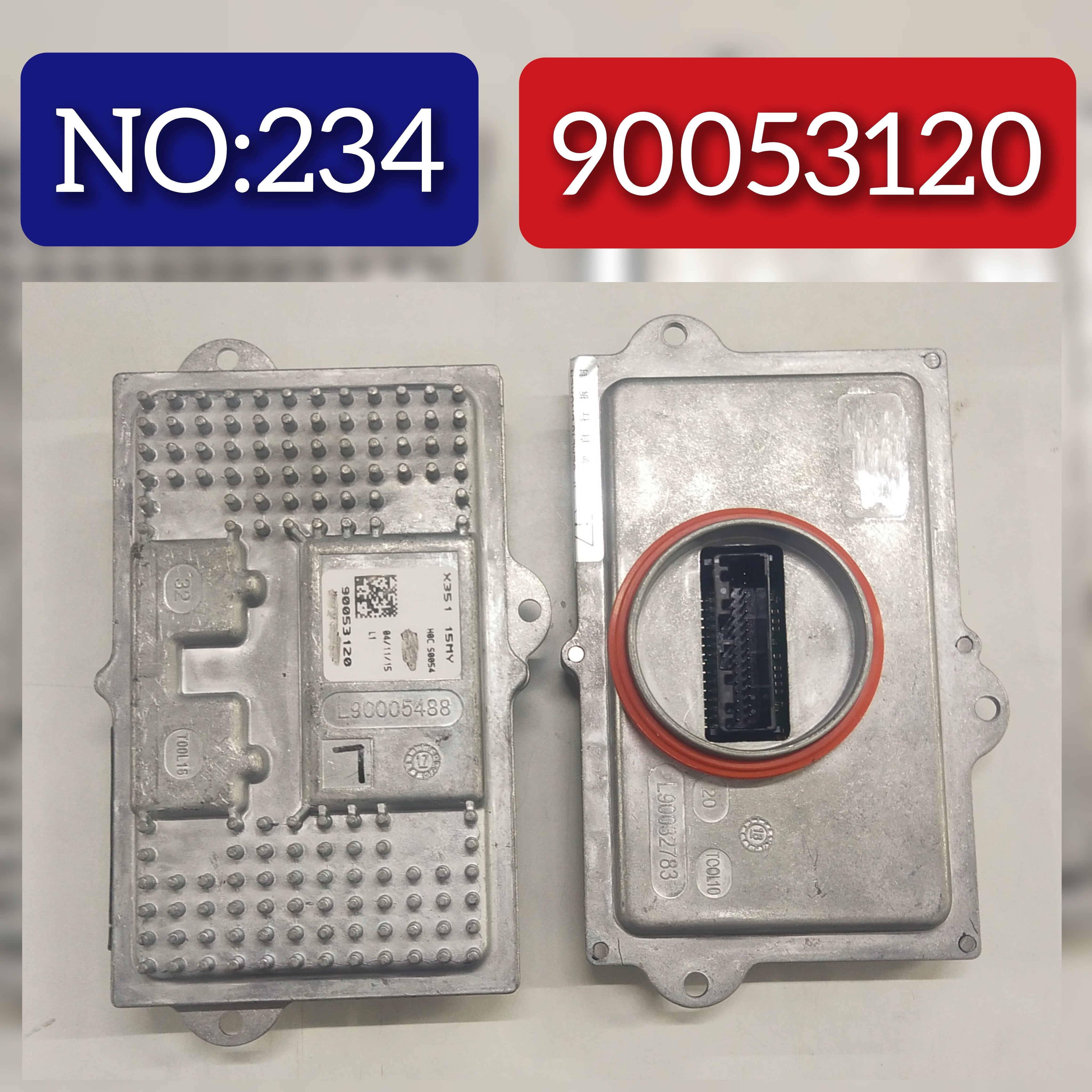 LED Headlight Daytime Running Light Module 90053120 Compatible With JAGUAR XJ (X351) Tag No.234