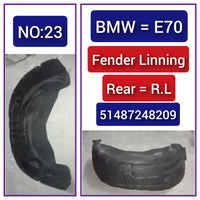 Rear Left Fender Liner 51487248209 Compatible With BMW X5 E70 Tag-FE-23