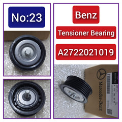 Belt Idler Pulley A2722021019 2722021419 2722021219 Compatible with MERCEDES-BENZ  G-CLASS (W461) & E-CLASS (W124) & C-CLASS (W202) Tag no : 23