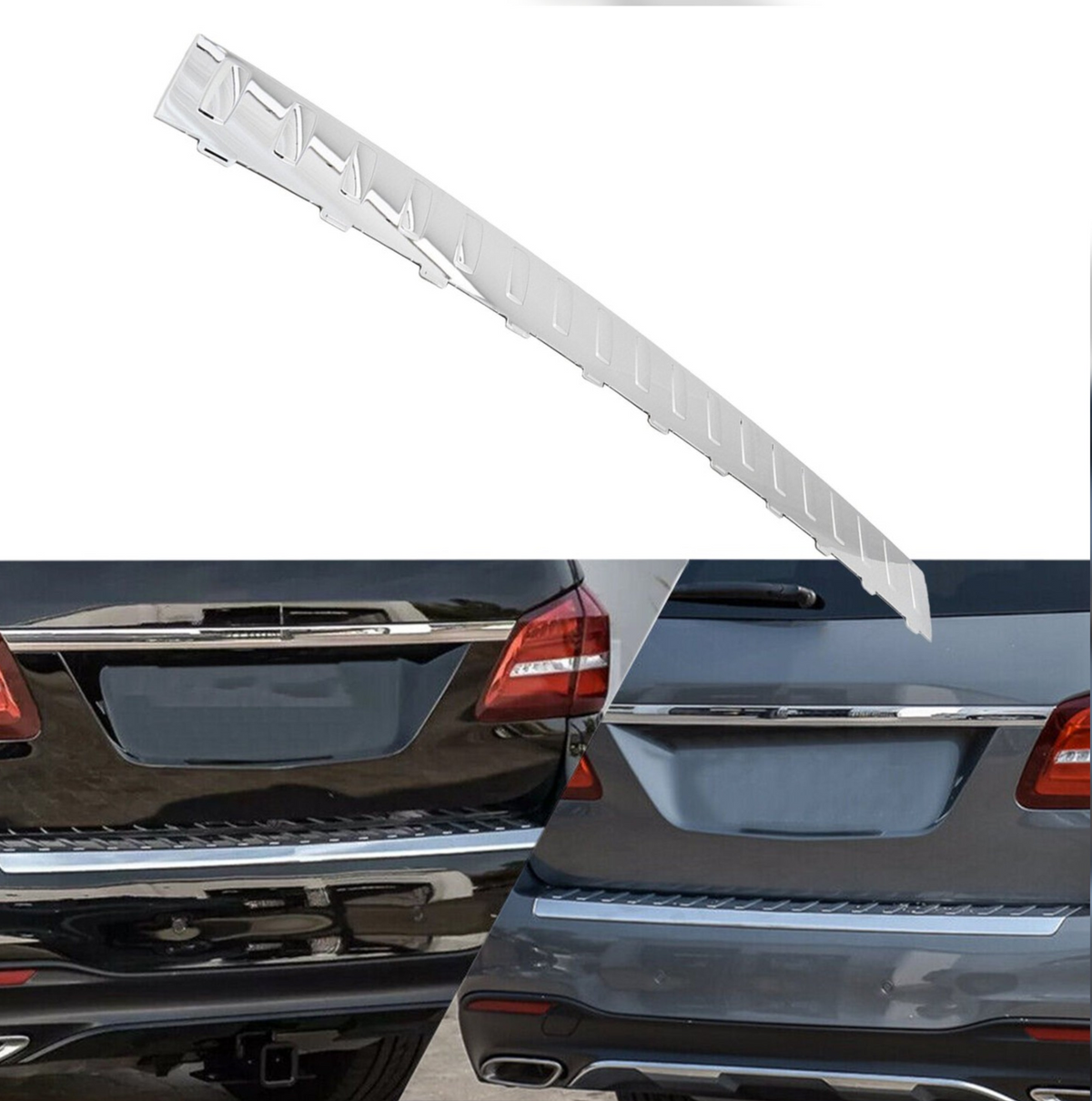 Rear Trunk Chrome 1668840190 Compatible With MERCEDES-BENZ GL-CLASS (X166) Tag No.241