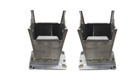 Front Bumper Member Bracket Set Right 8R0807134B & Left 8R0807133A Compatible With Porsche Macan (2014-2017) Tag No.243