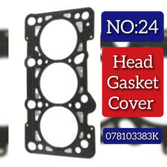 Tappet Cover Packing (Engine Valve Cover Gasket) 078103383K  Compatible With AUDI A6 C5 Tag No:24