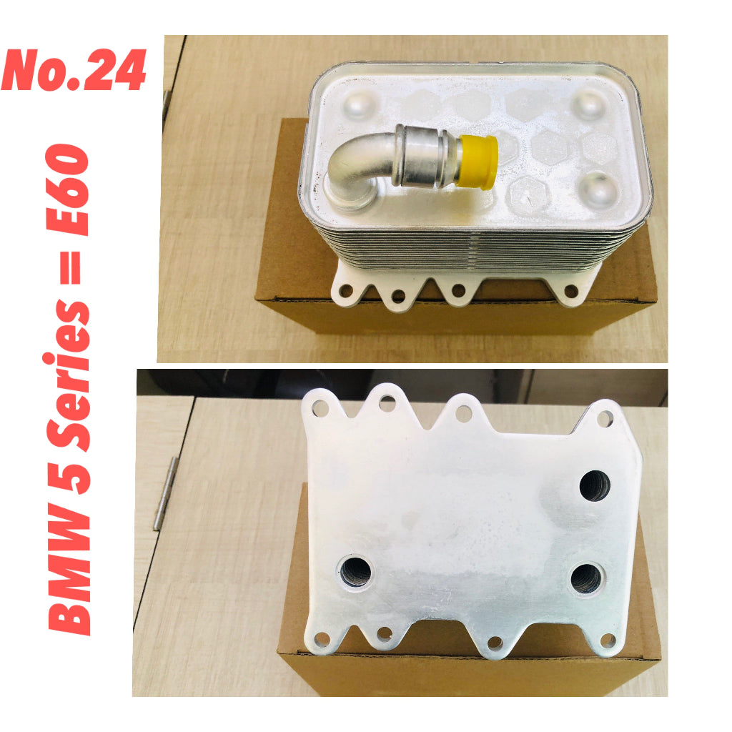 Oil Cooler 17217803830 17217800479 17212249465 For BMW 5 Series E60 Tag-O-24