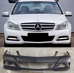 Complete Front Bumper Wothout Hole 2048805547 Compatible With Mercedes Benz 204 (2011-2014) Tag No.252B