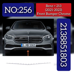 Front Bumper Chrome 2138851803 Compatible With Mercedes Benz  E CLASS W213 Tag No.256