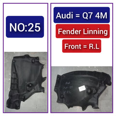 Rear Right Fender Liner 4M0821191G Compatible With AUDI Q7 4M Tag-FEA-25
